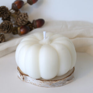 Beeswax Pumpkin Candle - Autumn Scent